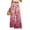 871#Hot Pink, variant on Plus Size Hawaiian Print Palazzo Pants for Women High Waist Wide Leg Resort Wear Trousers with Pockets Hot Pink L