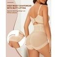 thumbnail image 6 of 2 Pack-Tummy Control Shapewear Panties for Women High Waisted Body Shaper Cincher Panty Girdle Control Briefs, 6 of 6