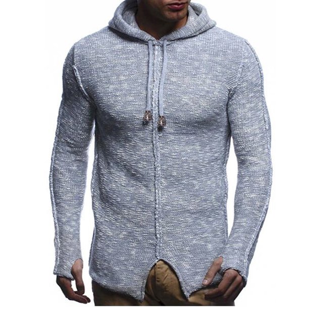 Suéter con capucha para hombre, suéter informal estampado, suéter con capucha, suéter de manga larga a la moda Fridja po4465