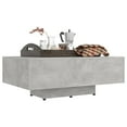 thumbnail image 3 of vidaXL Coffee Table Concrete Grey 85x55x31 cm Engineered Wood, 3 of 4