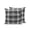 Gray, White, Black, variant on Outdoor Pillows Waterproof, Red Black Buffalo Plaid Bedding Throw Pillows with Insert for Couch Sofa Bed, White Farmhouse Modern Striped 16x16 Inch Pillowcases Decorative Patio Pillow Set of 1