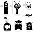 thumbnail image 3 of Pegatinas gigantes de Halloween CCINEE 10PCS con ventosas, decoración de Halloween, 3 of 3