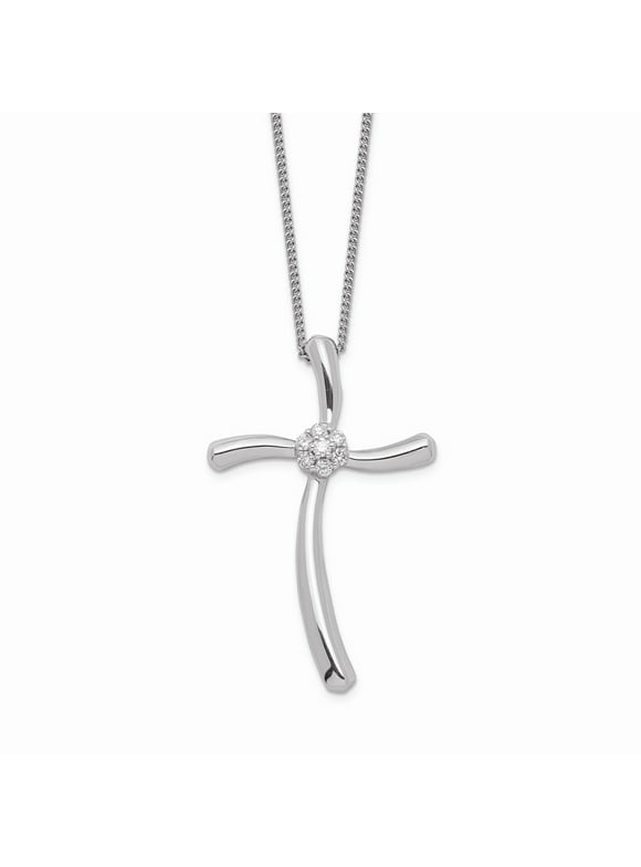 AA Jewels Diamond Cross Necklaces - Walmart.com
