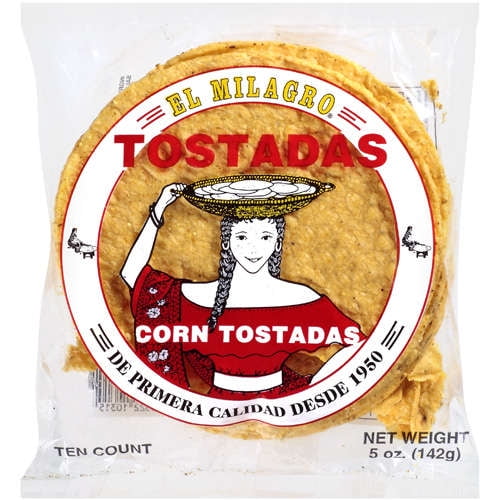 El Milagro Corn Tostados, 10ct - Walmart.com - Walmart.com