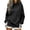 43# Black, variant on Mock Neck Sweatshirt for Women 2026 Cute Crew Neck Long Sleeve Sweatshirt Fall Winter Fashion Outfits Clothes Coffee S