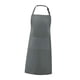 thumbnail image 2 of Delantal de trabajo, delantal de cocina, delantal de repostería, delantal de chef para parrilla de restaurante Gris, 2 of 9