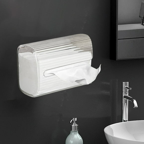 Summer Savings Clearance! Composite Board Cover Scandinavian Tissue Box Household Living Room Coffee Table Drawer Box Transparent Restaurant Drawer Box