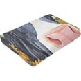 thumbnail image 6 of Yibo Rainbow Panda Blanket Flannel Fleece Throw Blanket Kawaii Stuff for Bed Couch Sofa Chair, 6 of 6