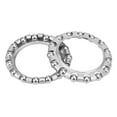 thumbnail image 7 of 2pcs 39.6mm x 15 Ball Bearings Cages Crank Bearings Wheel Bearing Retainer for Bicycle Silver Tone, 7 of 7