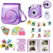 for Fujifilm Instax Mini 11 Instant Kids Camera Custom Case Accessories Bundle + Color Filters, Photo Album,