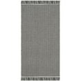 thumbnail image 4 of SAFAVIEH Montauk Patton Geometric Cotton Runner Rug, Ivory/Black, 2'3" x 10', 4 of 9