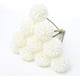 thumbnail image 4 of White Artificial Dahlia Flowers, Silk Plastic Fake Hydrangea Flowers Bunch Bridal Wedding Bouquet 10 Pcs White, 4 of 4