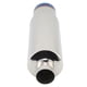 thumbnail image 4 of Silenciador de escape de acero inoxidable con absorción de sonido, entrada de 2,5 pulgadas, salida de 4 pulgadas, silenciador trasero, punta del tubo de escape, 4 of 12