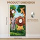 thumbnail image 3 of Fondo de tela grande para fotos de animales salvajes de safari en la jungla, para fiestas de cumpleaños, pancarta para puerta, decoración de rostros, divertido juego de fiesta, suministros de, 3 of 8