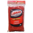 thumbnail image 3 of Libman 591 High Power 100% Cotton Red Shop Towels, 12 Pack, 3 of 4