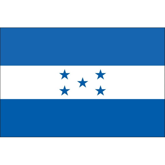 Y H M National Flag Honduras Flag 4 x 6 feet Bunting For Marine Industrial Use