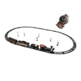 thumbnail image 2 of Tren eléctrico de juguete con locomotora, vías de ferrocarril realistas, juegos de trenes de juguete clásicos Estilo B, 2 of 8