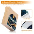 thumbnail image 5 of Yayeee Napkin Holder for Table Set of 2 Kitchen Paper Tissue Organization, Green Mountains, 5 of 8