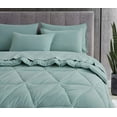 thumbnail image 6 of Chezmoi Collection Jasper 7-Piece Geometric Triangle Bed in a Bag, Queen, 6 of 9