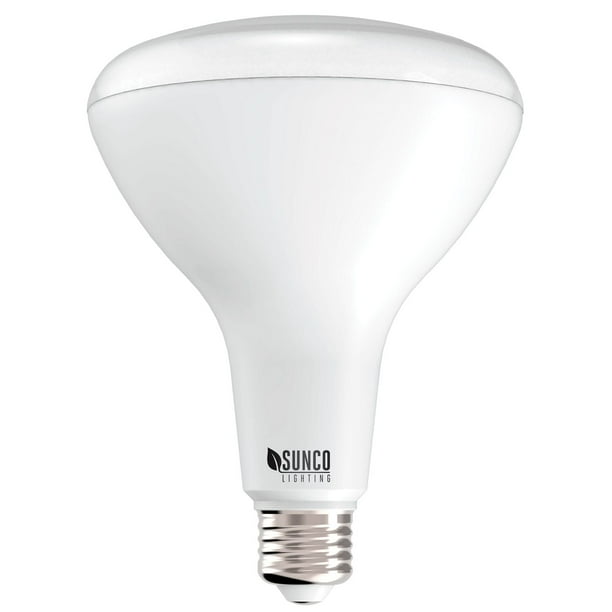 Sunco Lighting BR40 LED Bulb, 17W=100W, Dimmable, 5000K Daylight, 1400