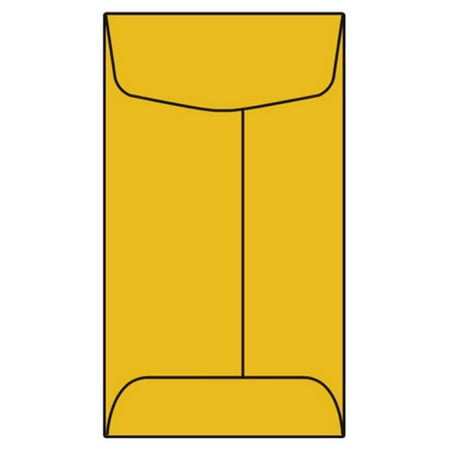 Tan Envelopes - #10 Open End Policy Envelopes, 4-1/8