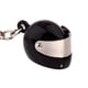 thumbnail image 3 of Llavero de metal con forma de casco, colgante, llavero para teléfono y coche, decoración (negro), 3 of 3