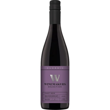 Winemakers Selection Classic Series Pinot Noir California Red Wine, 750 ml Bottle, 12% ABV