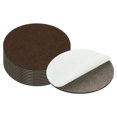 thumbnail image 1 of Uxcell 6 Inch Diameter Lamp Base Felt, 12Pack 3mm Thickness Round Soft Adhesive Felt, Coffee, 1 of 7