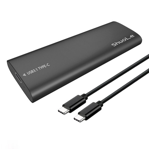 M.2 NVME NGFF Caja SSD externa NGFF SATA Caja de disco duro M-Key para tableta portátil