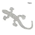 thumbnail image 2 of Naiovety 10 piezas de reparación de chaqueta de plumón con diamantes de imitación cinta tenaz sin planchar parches de decoración de plástico para Tela de costura y artesanía lagarto de pared Naiovety HA060056-02B, 2 of 6