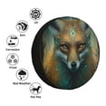 thumbnail image 4 of Rateoe Vintage Pattern Fox Pattern Tire Cover Wheel Protectors Weatherproof Wheel Covers Universal Fit for Trailer Rv SUV Truck Camper Travel Trailers Accessories-15 inch, 4 of 6