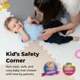 thumbnail image 3 of MioTetto Non-Toxic Foam Play Mat for Babies & Kids, Interlocking Puzzle Tiles, Cream-Gray-Beige, 36 Pieces – Perfect for Tummy Time, Crawling, Nursery, Playroom, or Gym, 3 of 13