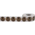 thumbnail image 2 of Paw Print Thank You Kraft Pet Veterinary Labels | 1" Round - 500 Labels, 2 of 2