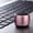 Rose Gold, variant on Bluetooth Small Speaker, High Volume Mini Portable Wireless Audio, 360° Surround Sound, HiFi Stereo, Bluetooth 5.0, 220mAh Battery, Remote Control Photography, for Outdoor & Travel