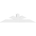 thumbnail image 2 of 72"W x 18"H x 4"D x 6"F, 6/12 Pitch, Richland Architectural Grade PVC Gable Bracket, 2 of 8