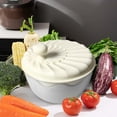thumbnail image 6 of Salad Dryer Lettuce Strainer Dryer Vegetable Prepping Dry Vegetables Lettuce Dryer, Manual Veggie Washer for Kitchen Gadgets, 6 of 9