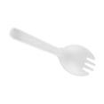 thumbnail image 2 of Meggemo 100 Pcs Disposable Forks and Spoons Set Durable Plastic Cutlery Utensils for Party Picnic Catering Events, 2 of 6