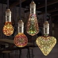 thumbnail image 7 of LINLIN 3 Pcs 3D Fireworks Decorative Light Bulb, E27 Base, 4W, AC85-220V, Shiny Decor for Home, Bedroom, Party, 7 of 7