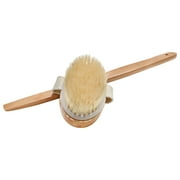 Spa Sister Long Wooden Bath Brush, Regular