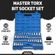 thumbnail image 2 of Set de enchufes y tornillos Torx externos NEIKO 10083A, 60 piezas, 2 of 7