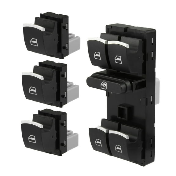 Unique Bargains 1 Set 5ND959857 5K4959857 Car Master Power Window Switch Replacement for Volkswagen CC 2013-2017