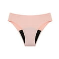 thumbnail image 2 of wcjm Pink Women's Menstrual Physiological Swimming Leak Proof 4 Layer Menstrual Bikini Swim Underwear, 2 of 5