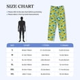 thumbnail image 4 of Fotbe Lemon1 Pantalones de Pijama para Hombre, Pantalones de Dormir, Pantalones de Casa con Cintura Ajustable y Bolsillos-Small, 4 of 6