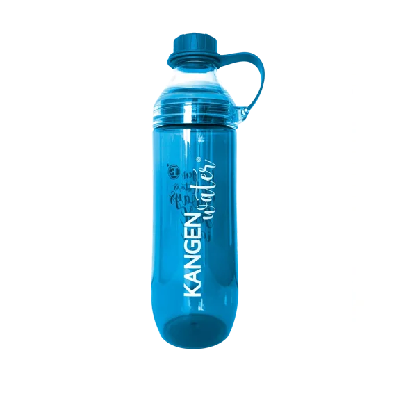 Enagic Kangen Leveluk Sports Water Bottle 25 oz Hydration Blue