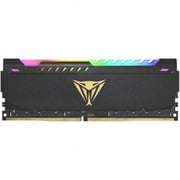 Patriot Viper Steel RGB DDR4 RAM 16GB (1X16GB) 3200MHz CL18 UDIMM Desktop Gaming Memory Module - PVSR416G320C8
