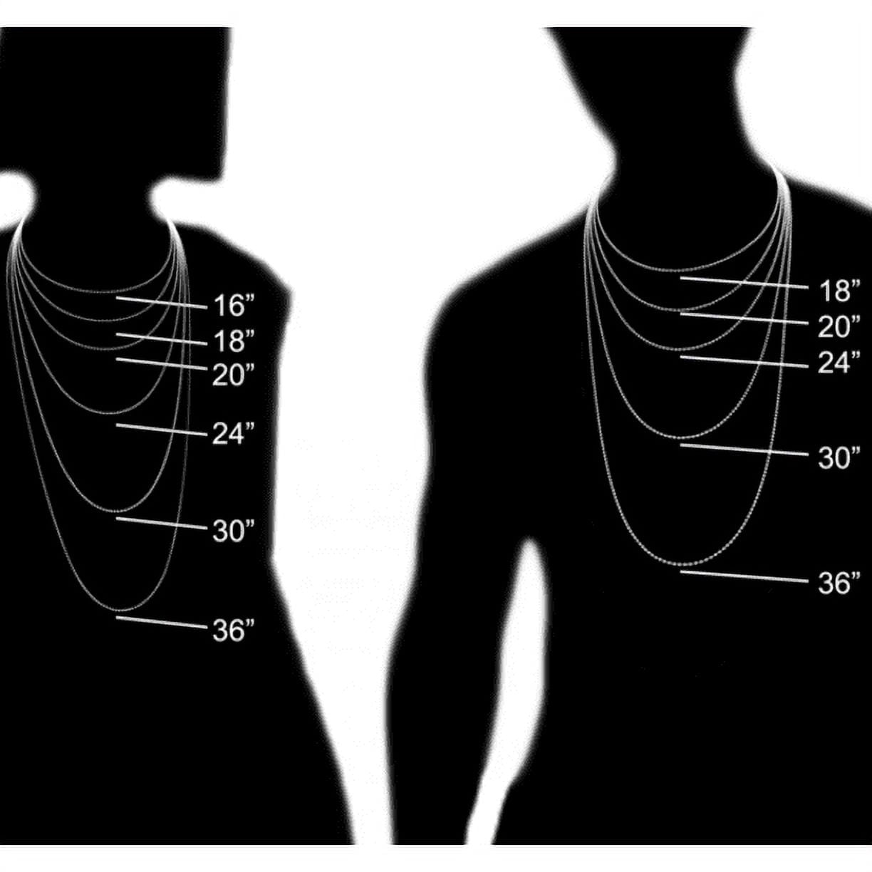 Wearable Personal Air Purifier Necklace, White Gold, 14k Gold-Plated - 22"