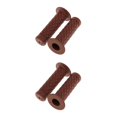 thumbnail image 2 of relayinert Vintage Motorcycle Handlebars Grips 7/8 22mm Universal Timeless Comfortable Grip Brown 2Set, 2 of 6