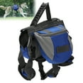 thumbnail image 3 of Bolsa para Silla de Montar con Correa Ajustable, Mochila Con Tira Reflectante de Nailon, Bolsa para Silla de Montar, Suministros para Mascotas Con Bolsillos, Adecuada para perros, 3 of 7