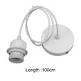 thumbnail image 6 of Mosey E27 Lamp Holder Good Heat Dissipation Corrosion Resistant Wide Compatible Rust-proof Easy Installation Hanging Lamp Base E27 Screw Light Bulb Holder for Home, 6 of 8