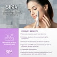thumbnail image 4 of Spa Sciences SIMA Dermaplane Razor, 2 in 1 Exfoliation and Hair Removal, 3 Speed, Includes 7 Tips, Rechargeable, White, 4 of 10
